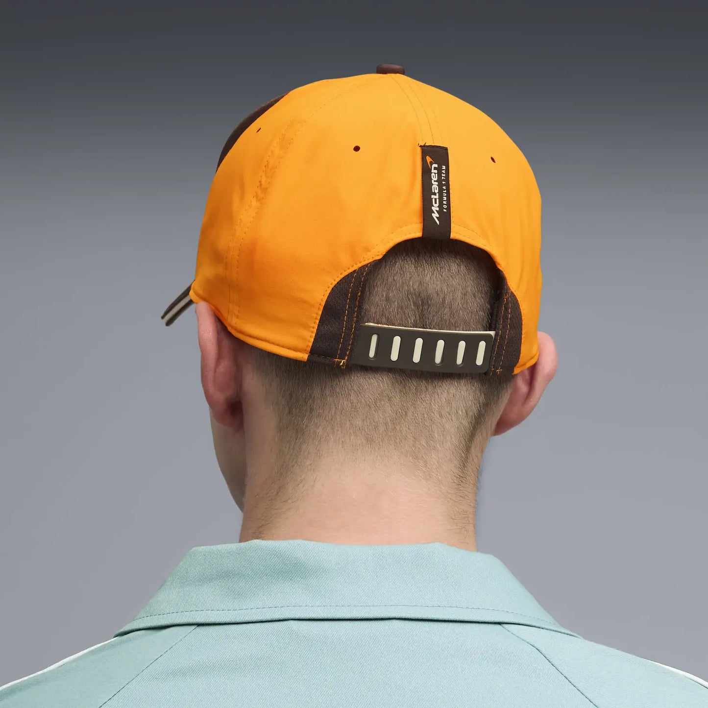 McLaren cap, team, papaya