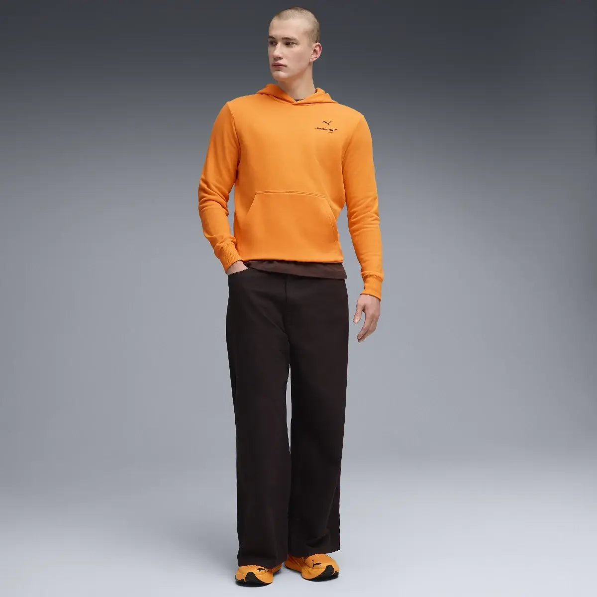 McLaren hoodie, essential, papaya
