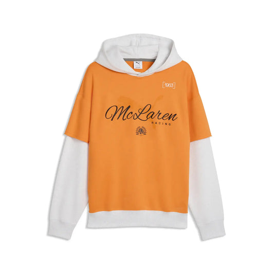 McLaren hoodie, papaya