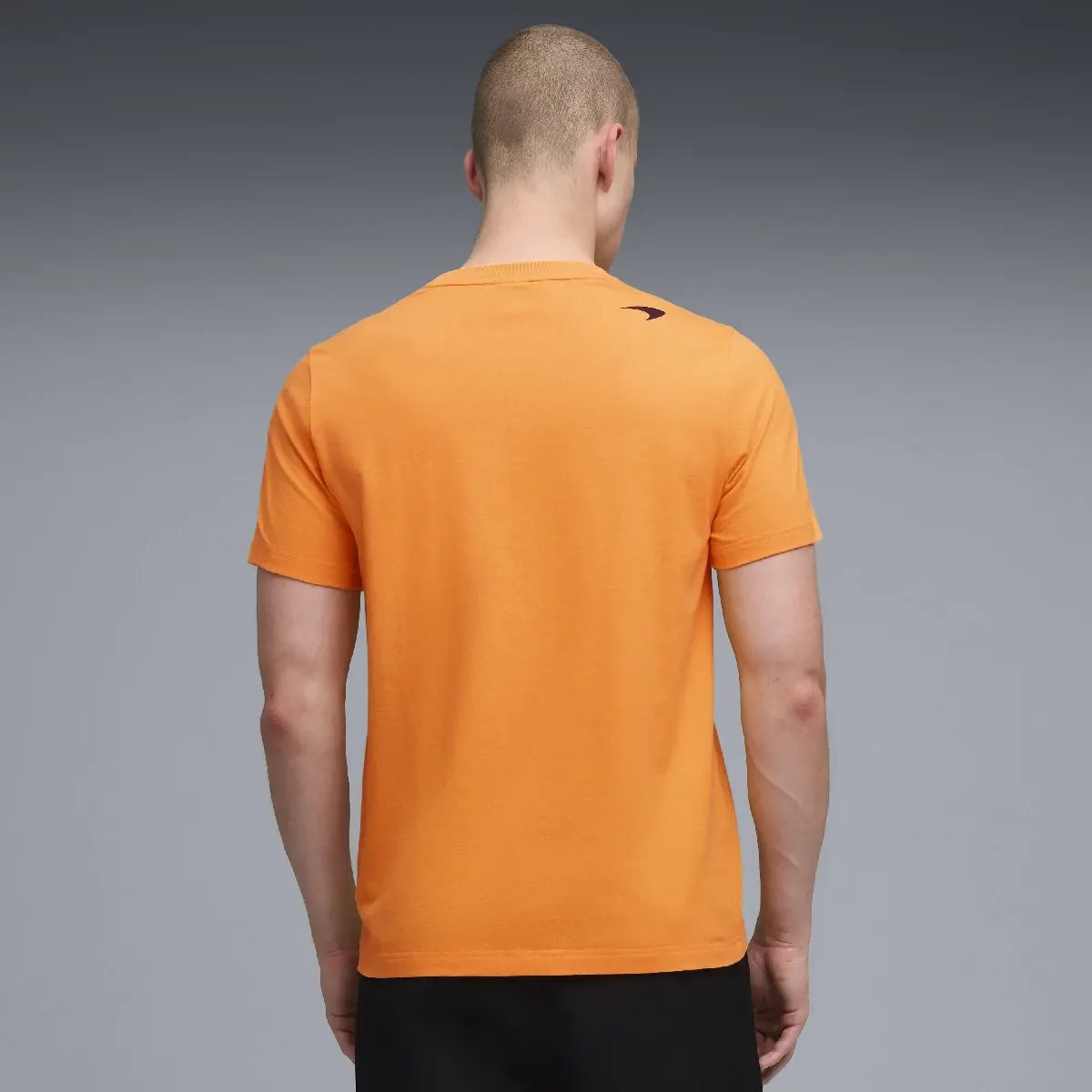 McLaren t-shirt, small logo, papaya