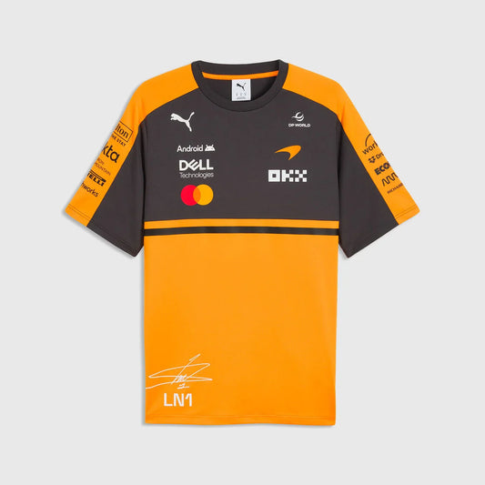 McLaren t-shirt, team, Lando Norris, papaya