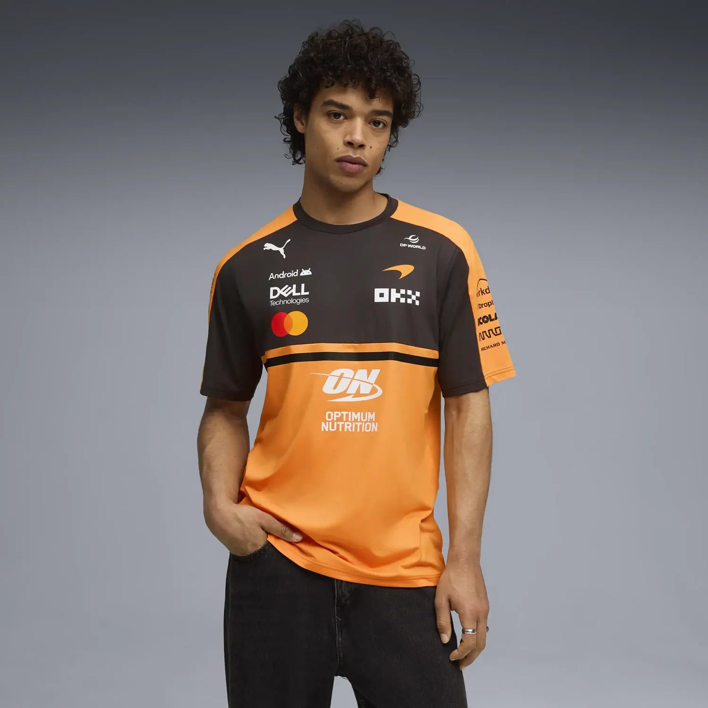 McLaren t-shirt, team, papaya, 2026