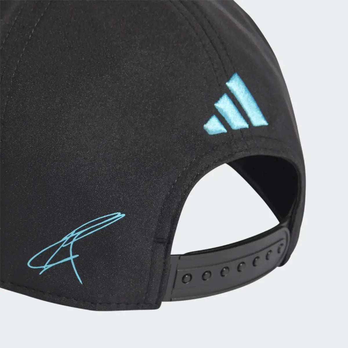 Mercedes cap, team, adidas, George Russell, black