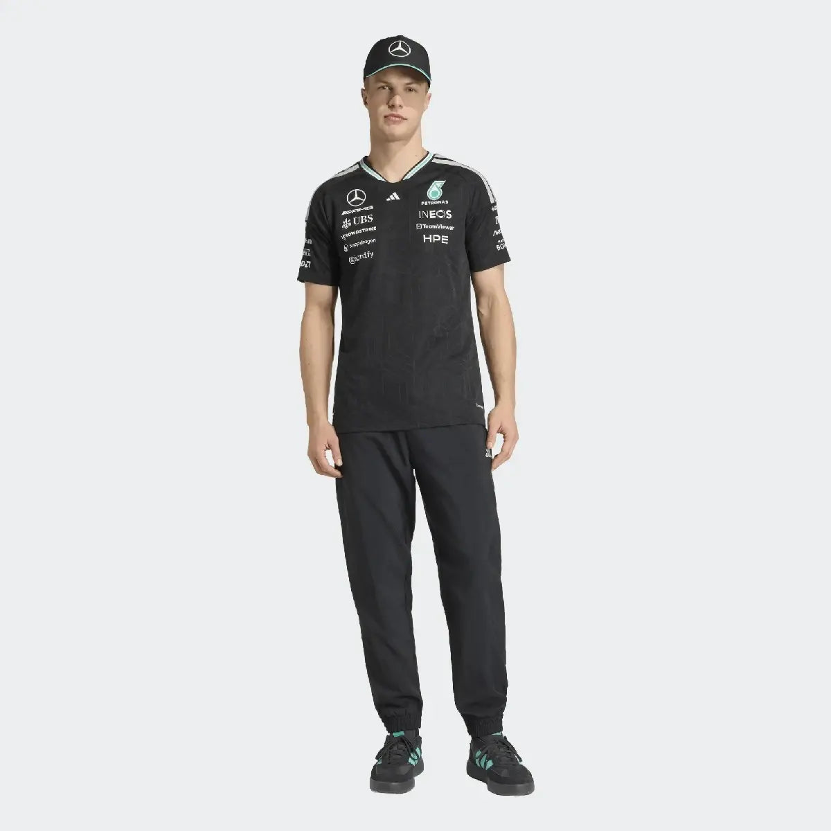 Mercedes Jersey, team, adidas, black