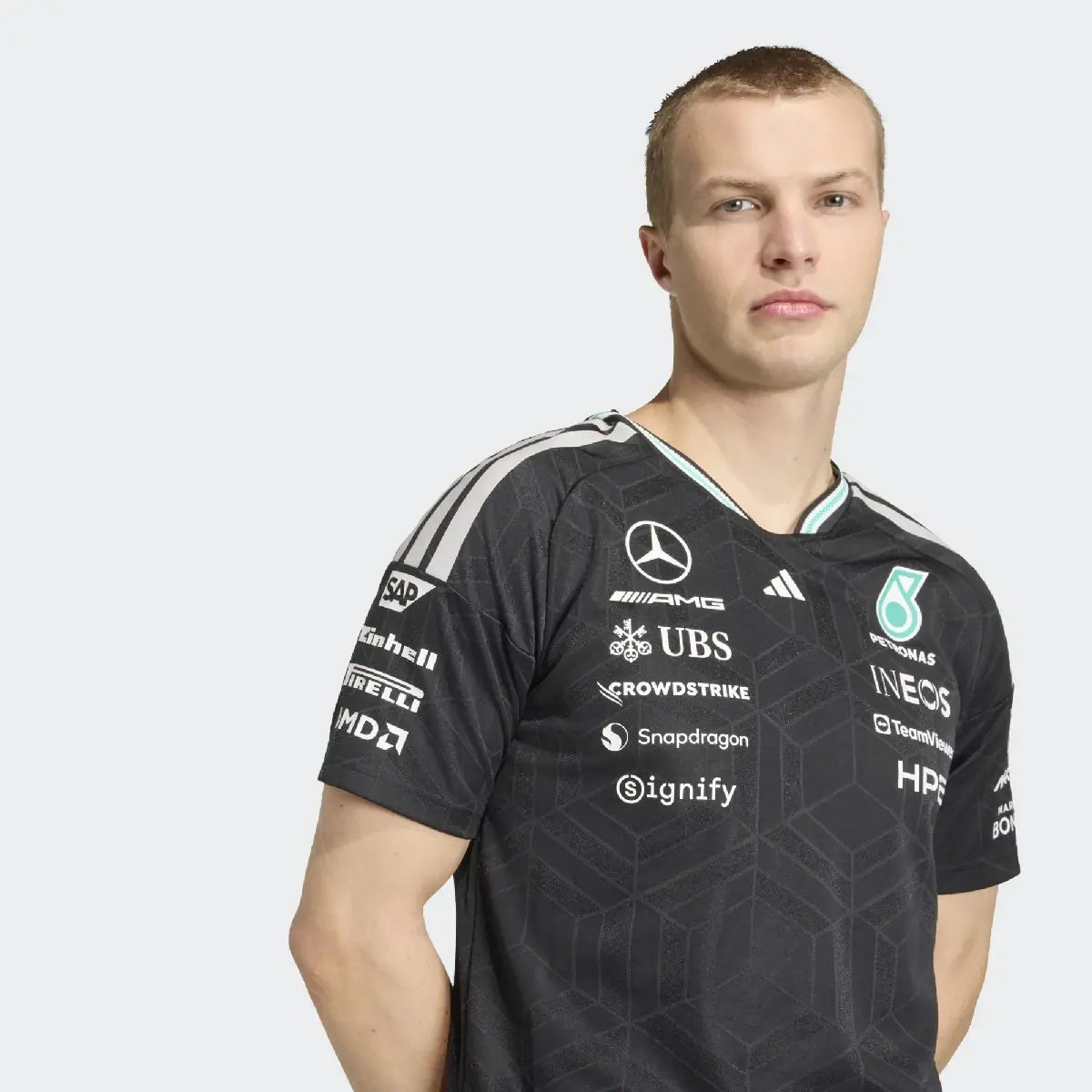 Mercedes Jersey, team, adidas, black