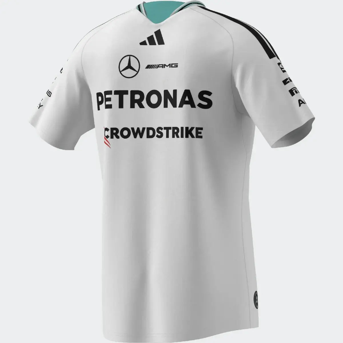Mercedes Jersey, team, adidas, white