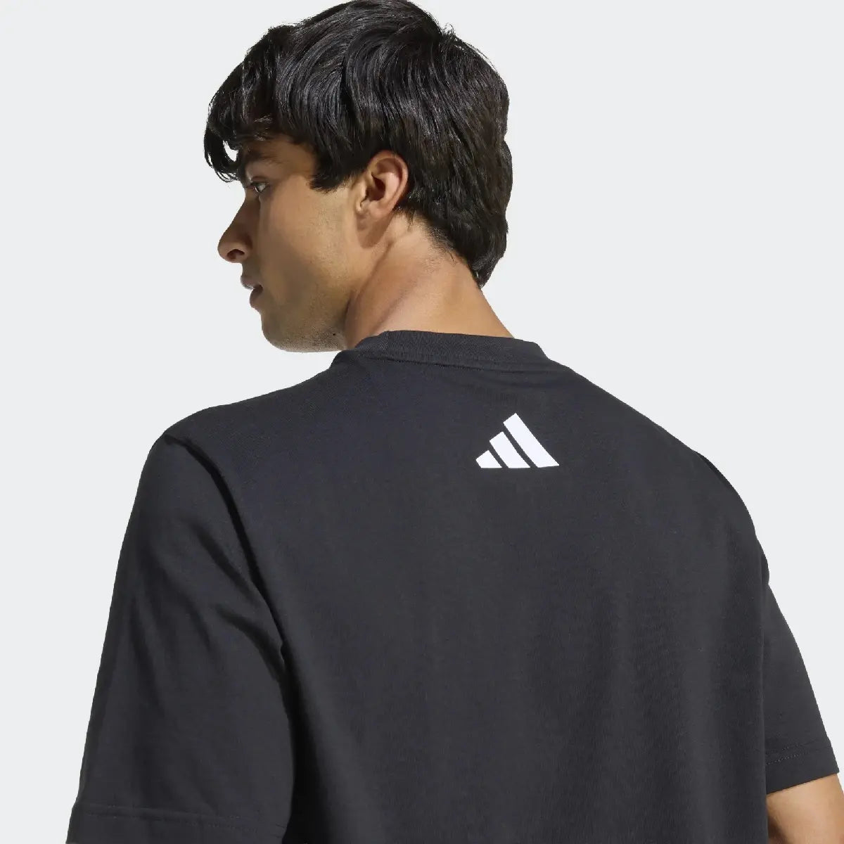 Mercedes t-shirt, Dna, graphic, adidas, black