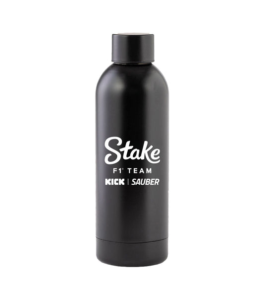 Kick Sauber water bottle, CODE ZERO, black