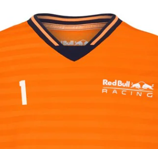 Red Bull Kids T-Shirt, Max Verstappen Sportswear, Orange, 2022