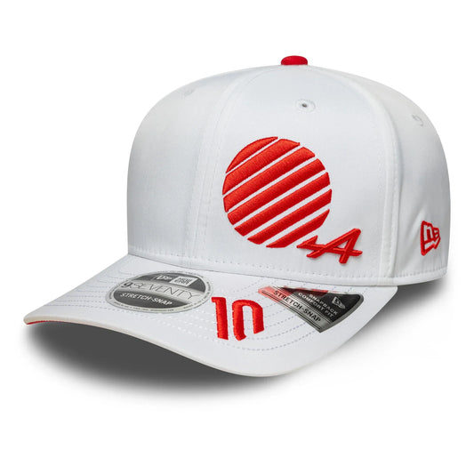Alpine Pierre Gasly Japan 9Seventy Cap, White 🔥