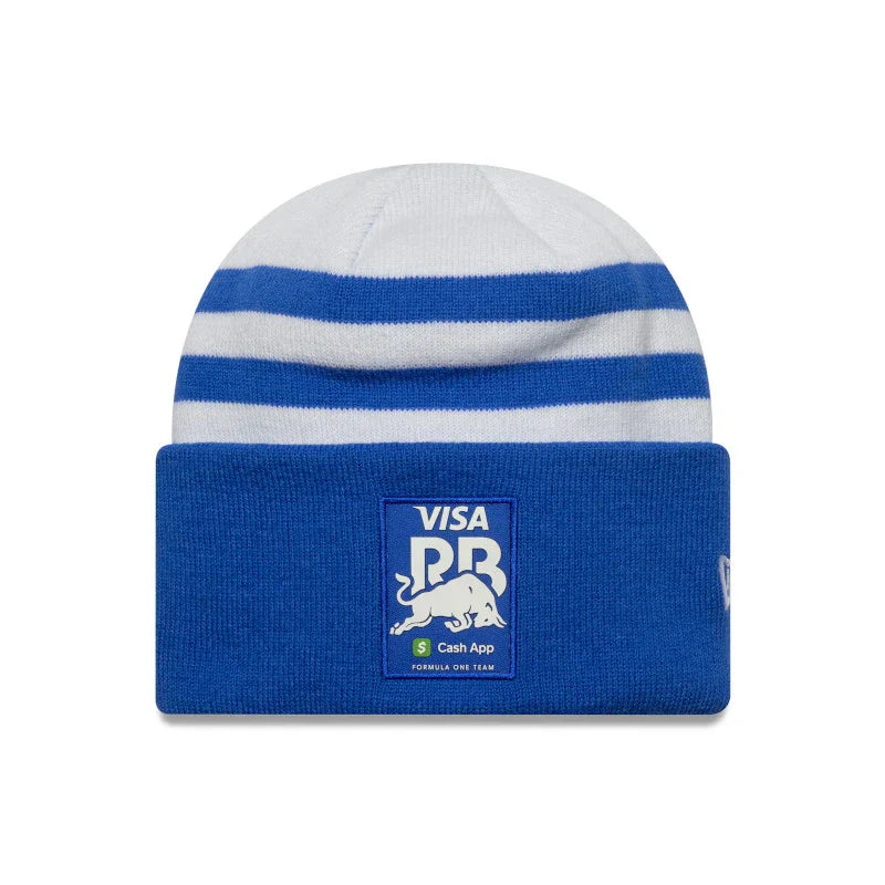 VisaRB Yuki Tsunoda Wide Cuff Knit Cap, White 🔥
