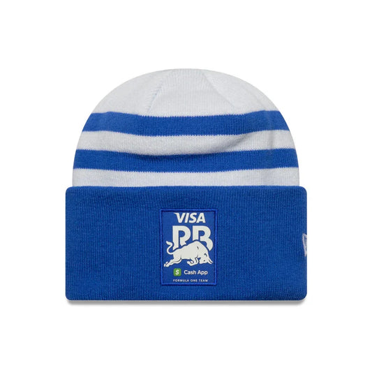 VisaRB Yuki Tsunoda Wide Cuff Knit Cap, White 🔥